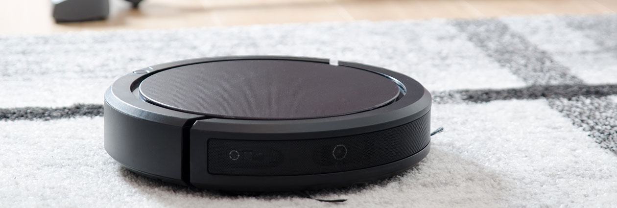 Robot Vacuum on carpet - Remove Dust - Keller Engineering